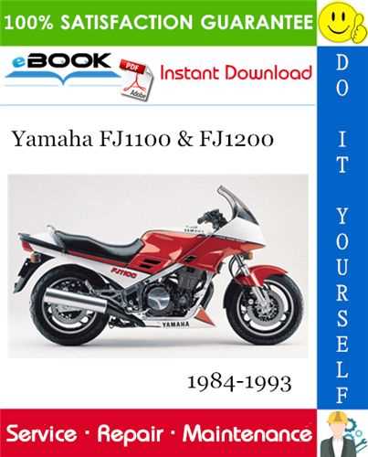 yamaha fj 1200 repair manual