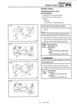 yamaha g16a repair manual