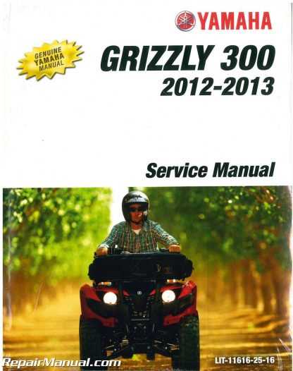 yamaha grizzly repair manual