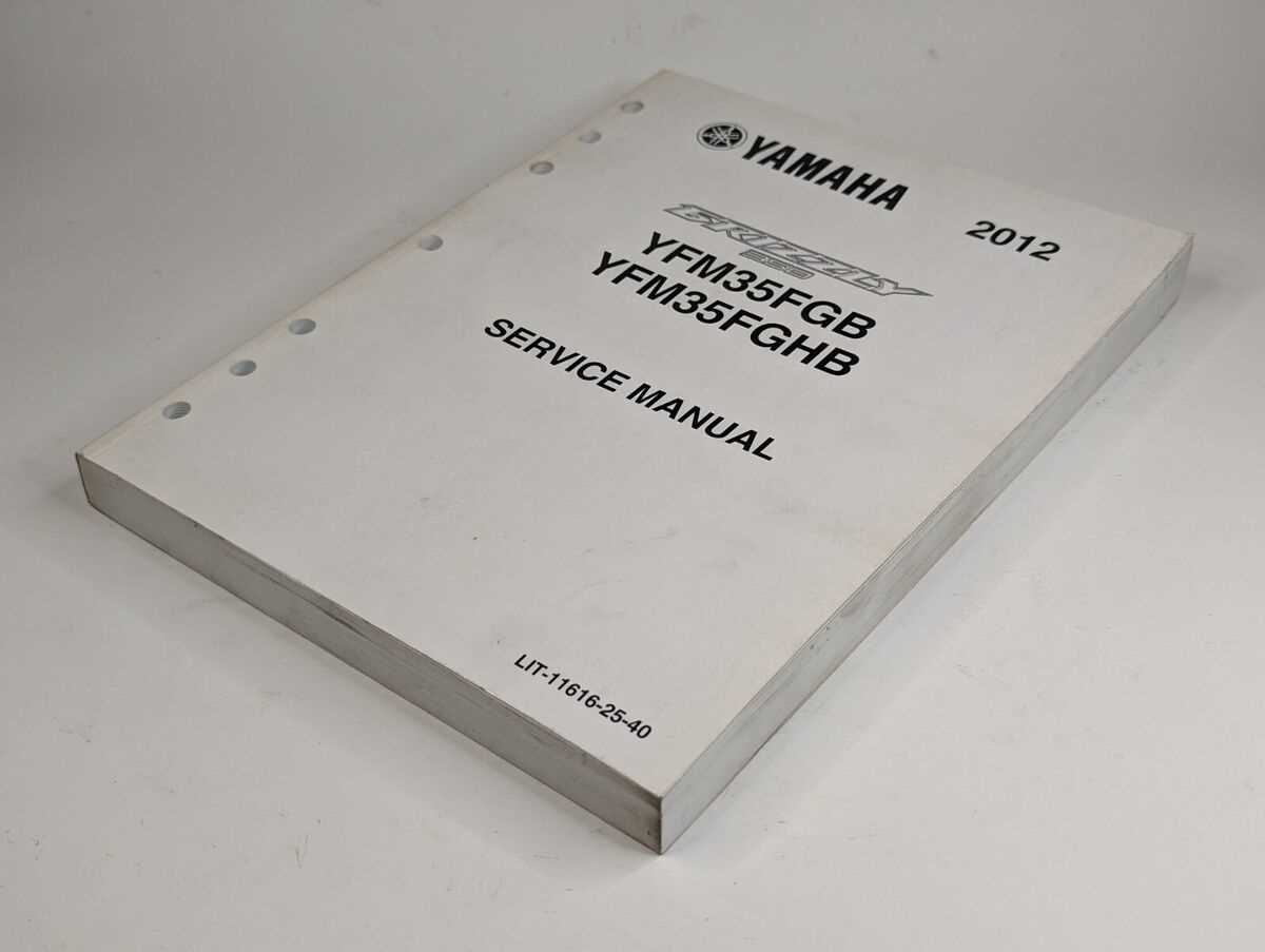 yamaha grizzly repair manual