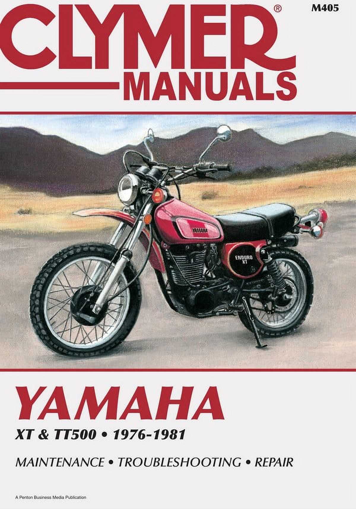 yamaha motorcycle repair manuals