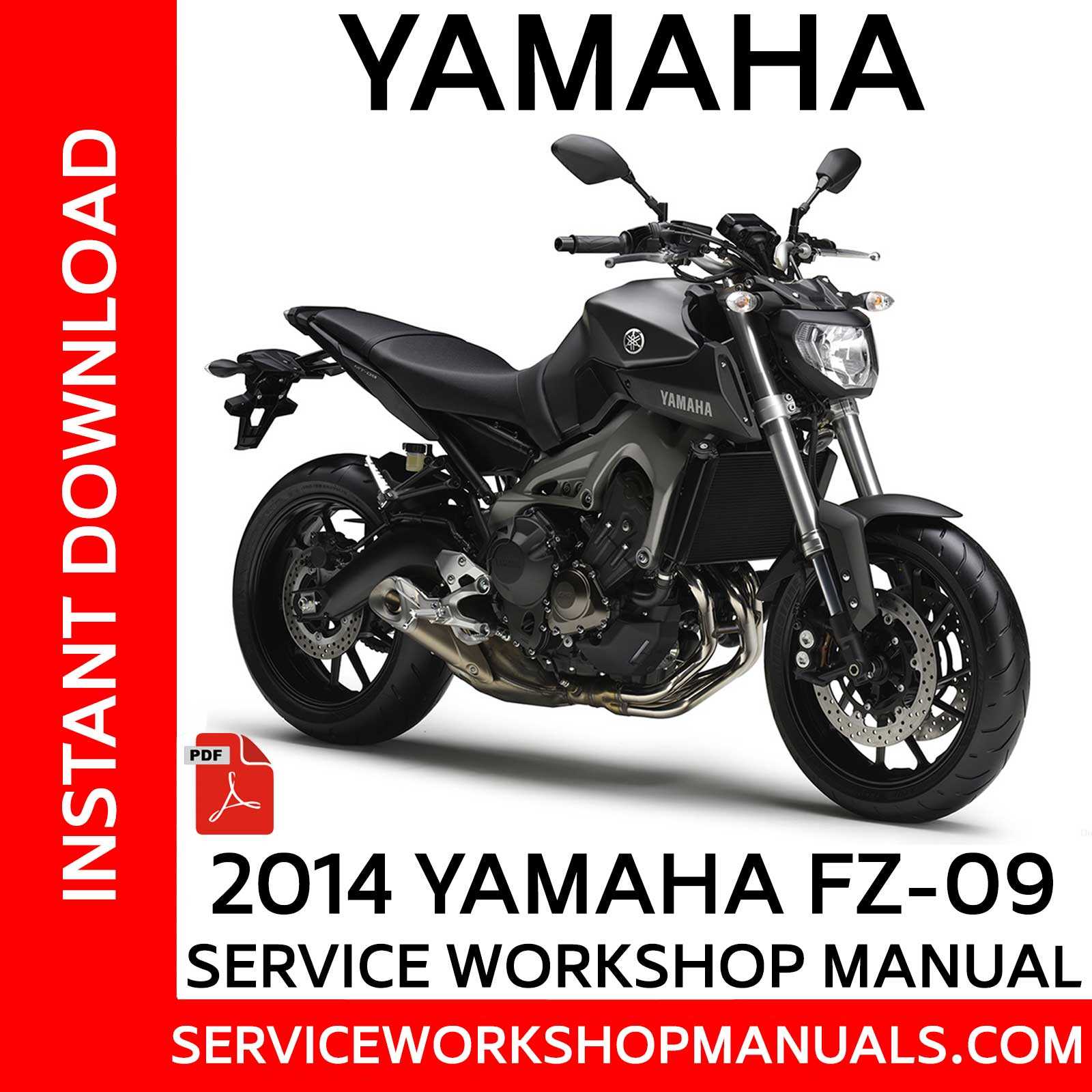 yamaha mt 09 repair manual