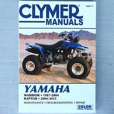 yamaha raptor 350 repair manual