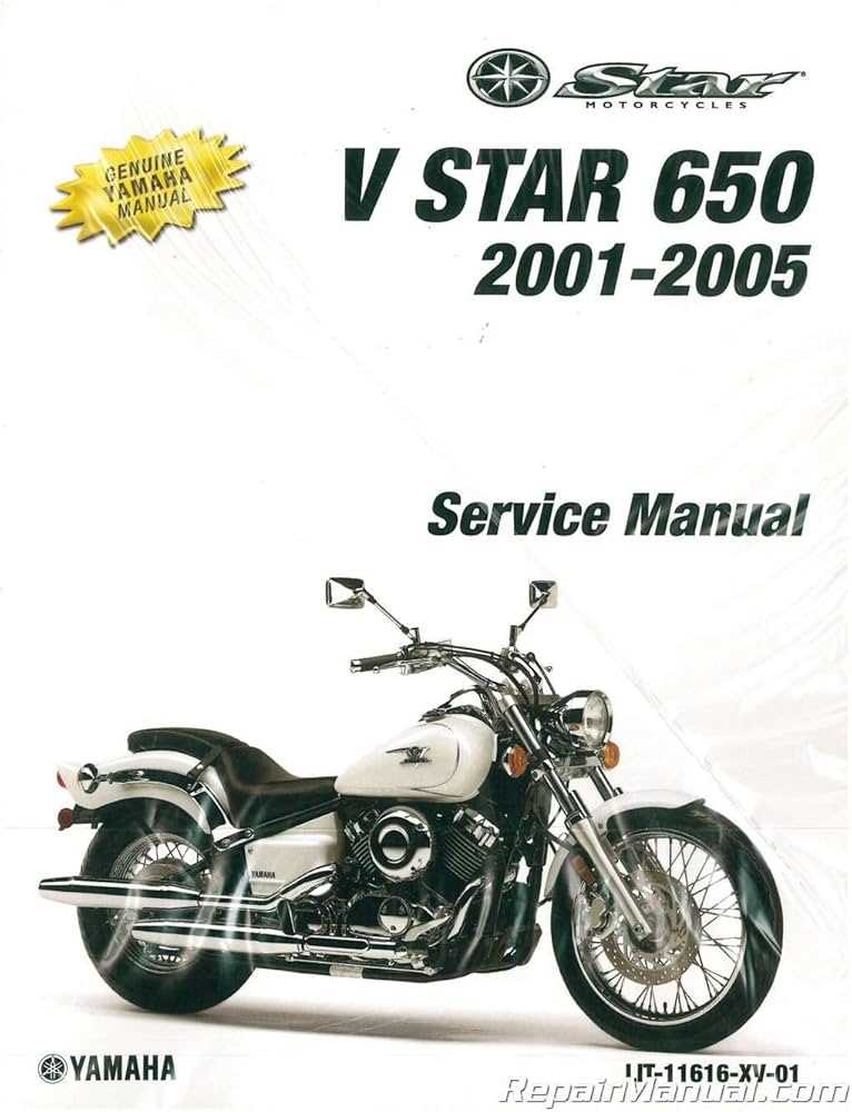 yamaha v star 650 repair manual