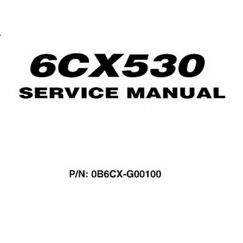 yanmar excavator repair manual