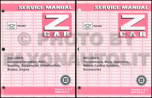 2005 chevy malibu maxx repair manual