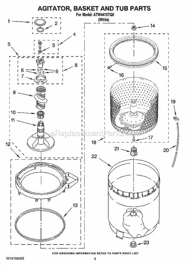 admiral washer repair manual