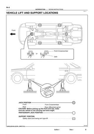 1997 lexus ls400 repair manual