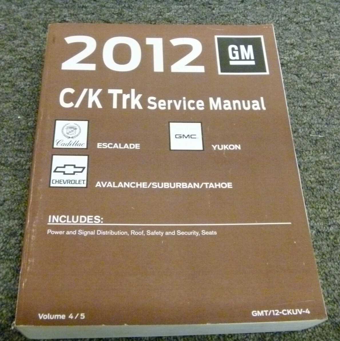 2001 chevy suburban repair manual