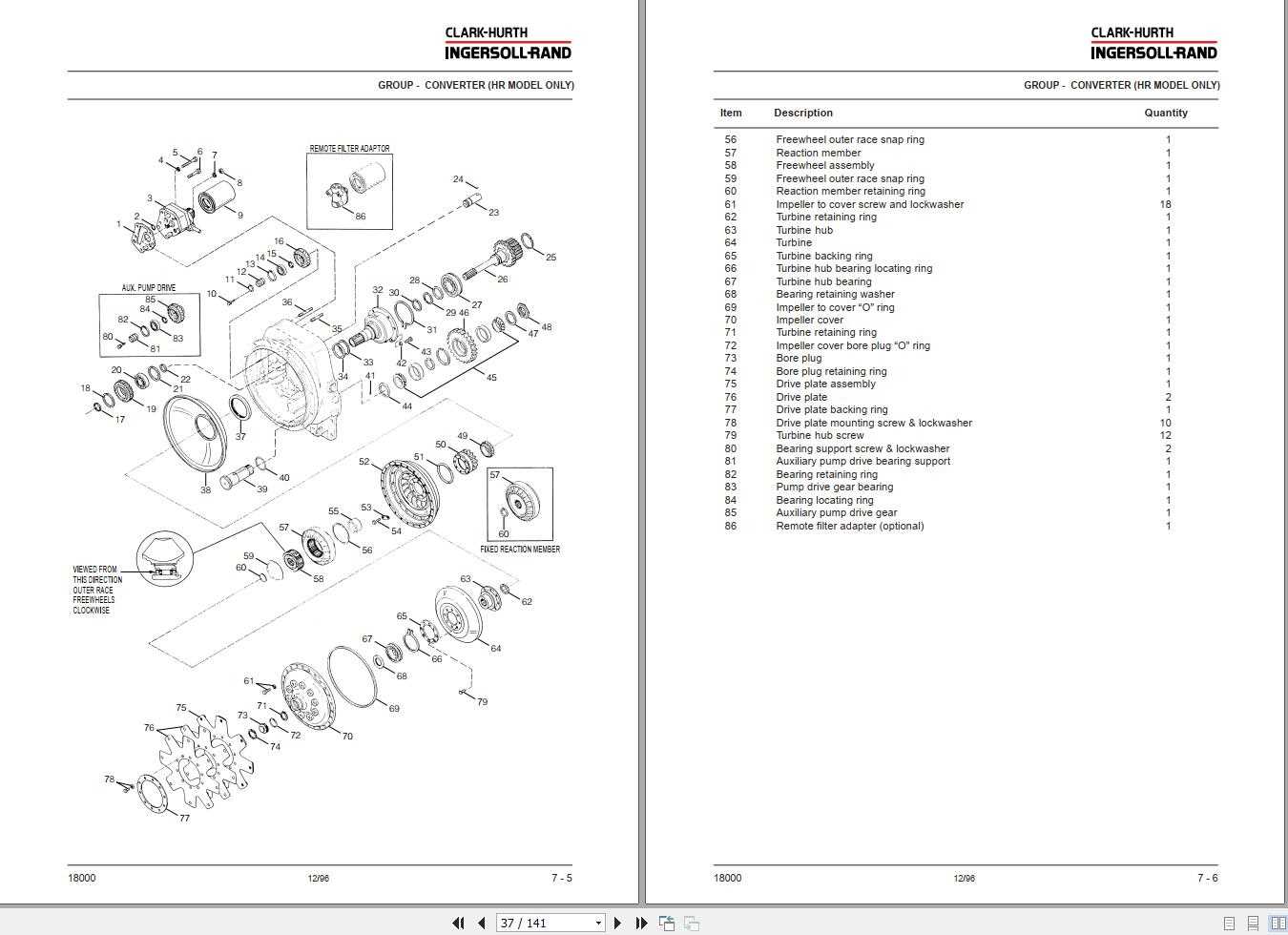clark 18000 transmission repair manual