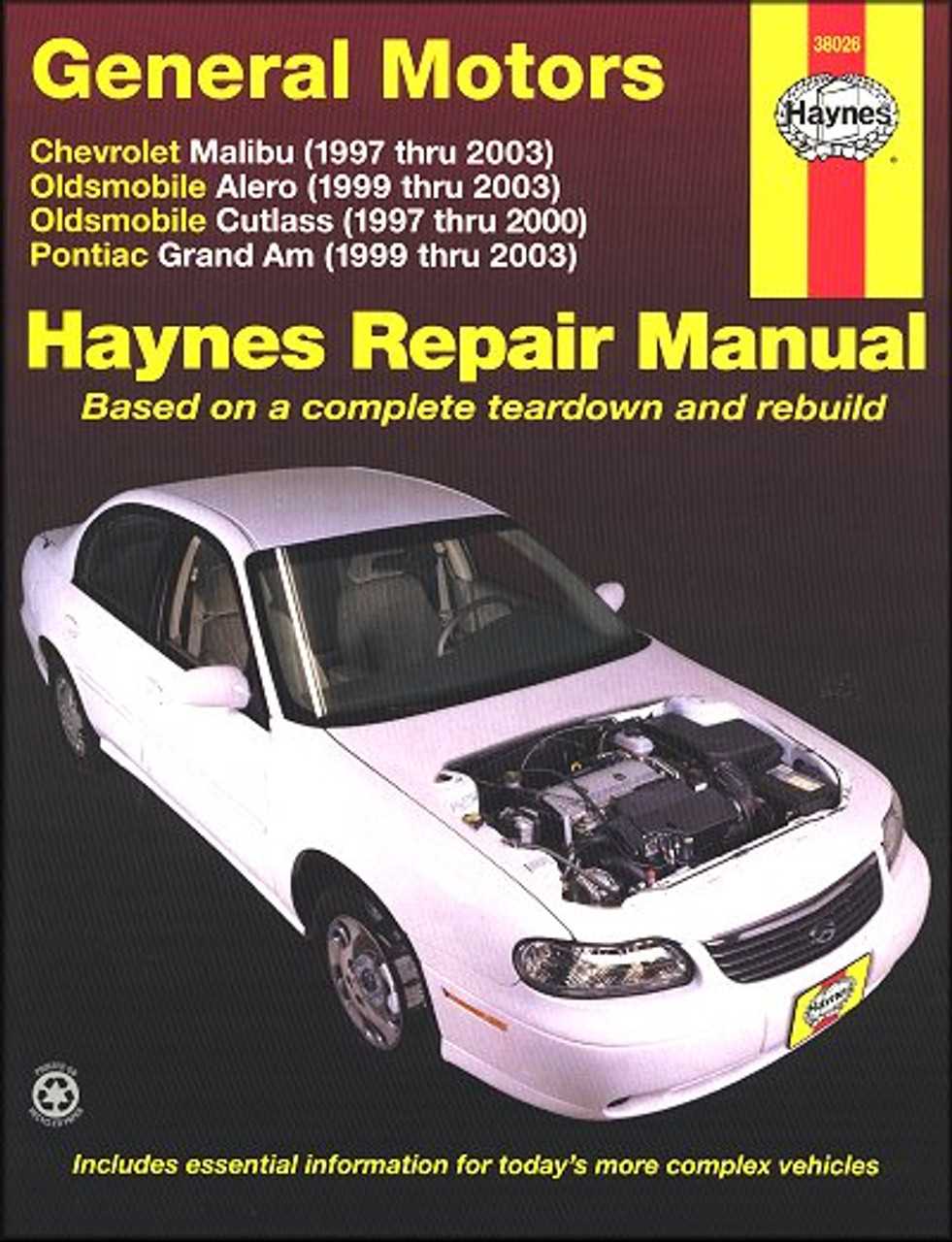 2001 buick regal repair manual