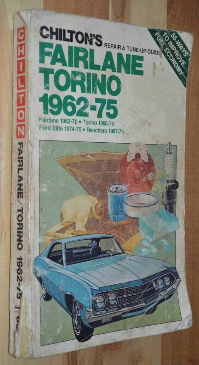 ford ranchero repair manual