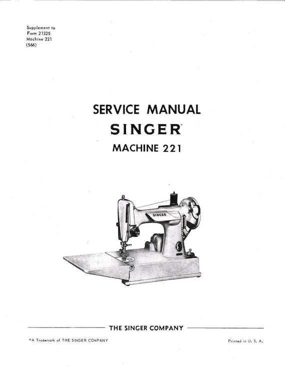 antique singer sewing machine repair manual