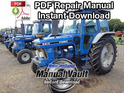 5610 ford tractor repair manual