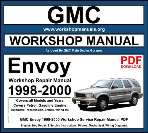 gmc envoy repair manual