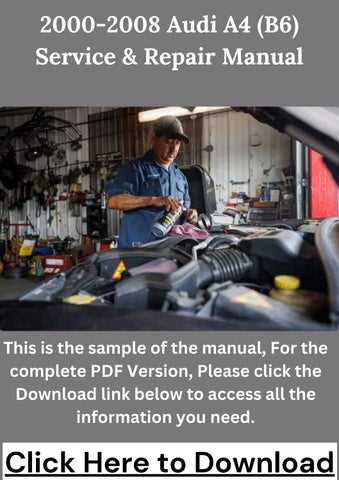 audi a4 b6 repair manual