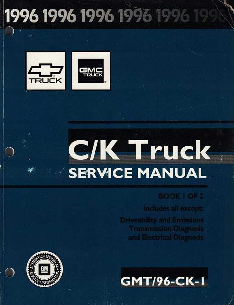 1996 chevy tahoe repair manual