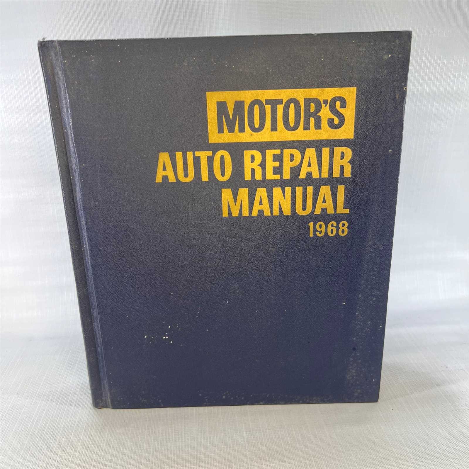 auto repair manual books