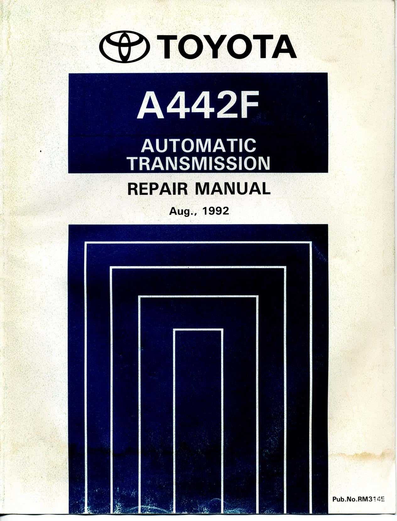 automatic gearbox repair manual