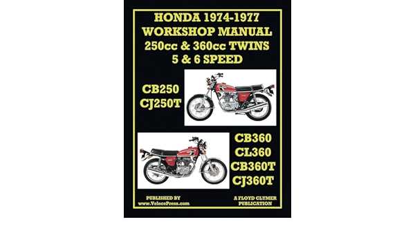 1974 honda cb360 repair manual