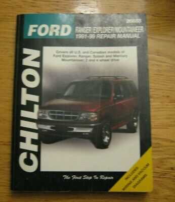 1991 ford explorer repair manual