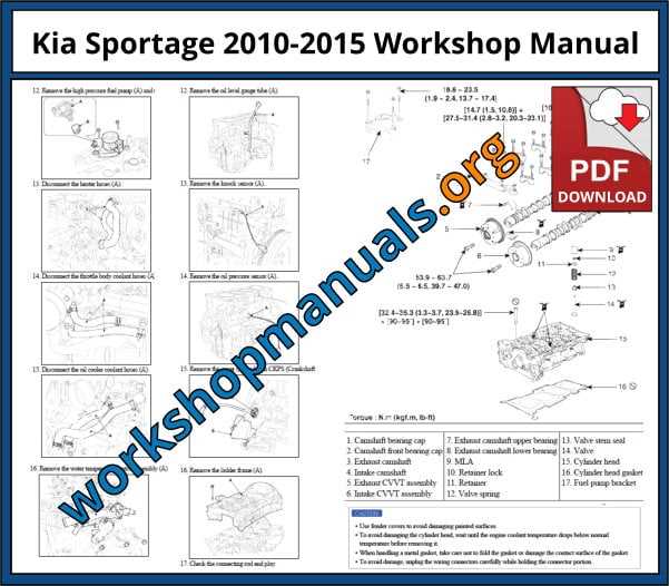 2000 kia sportage repair manual