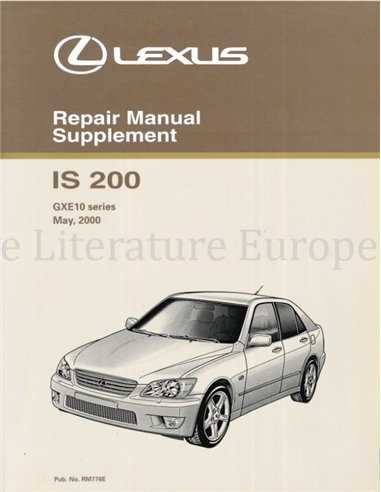 lexus auto repair manuals