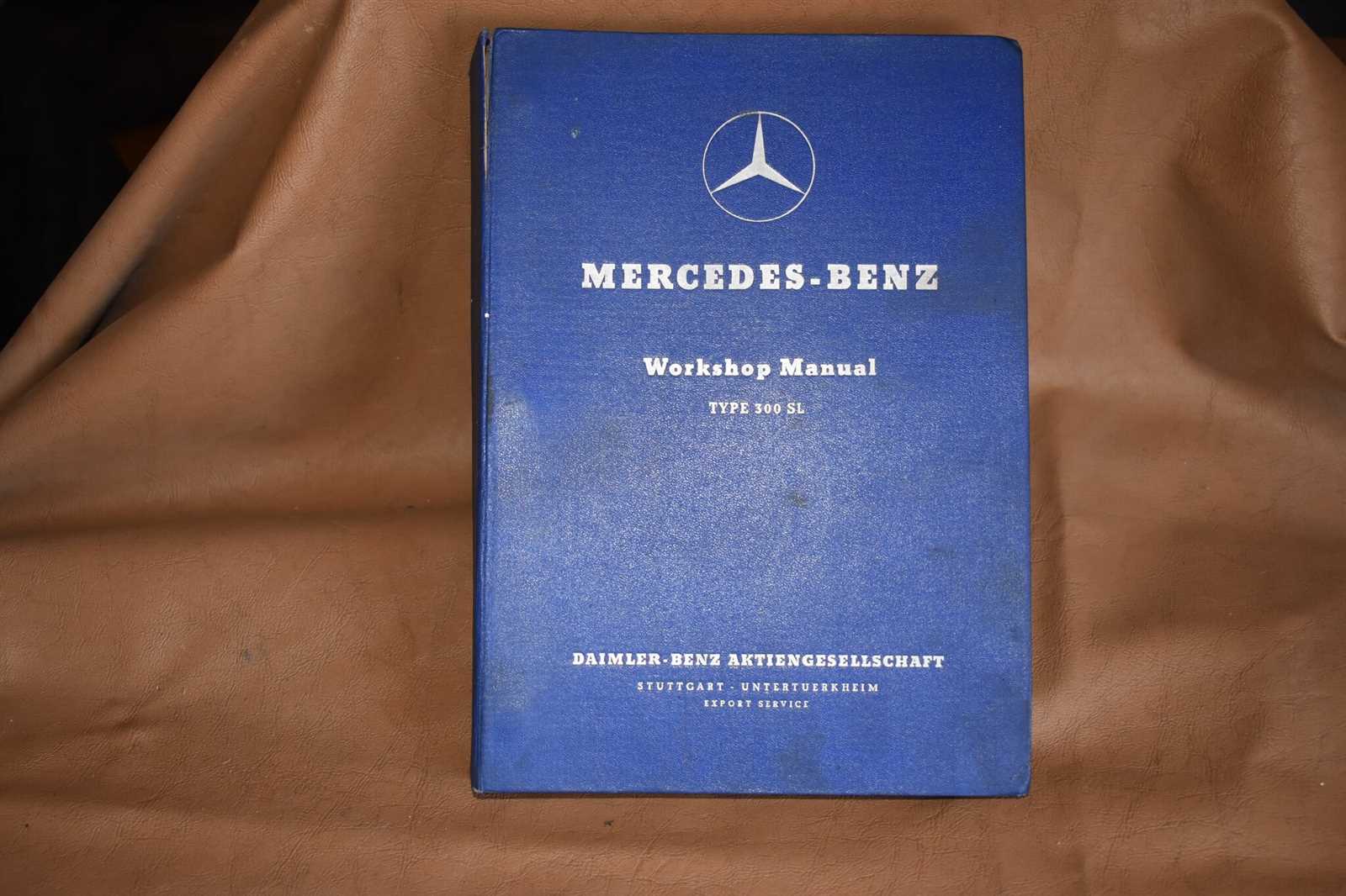 mercedes benz factory repair manual