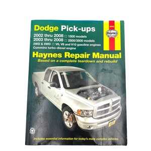 2003 dodge ram repair manual