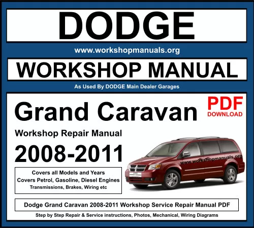 2008 dodge caravan repair manual