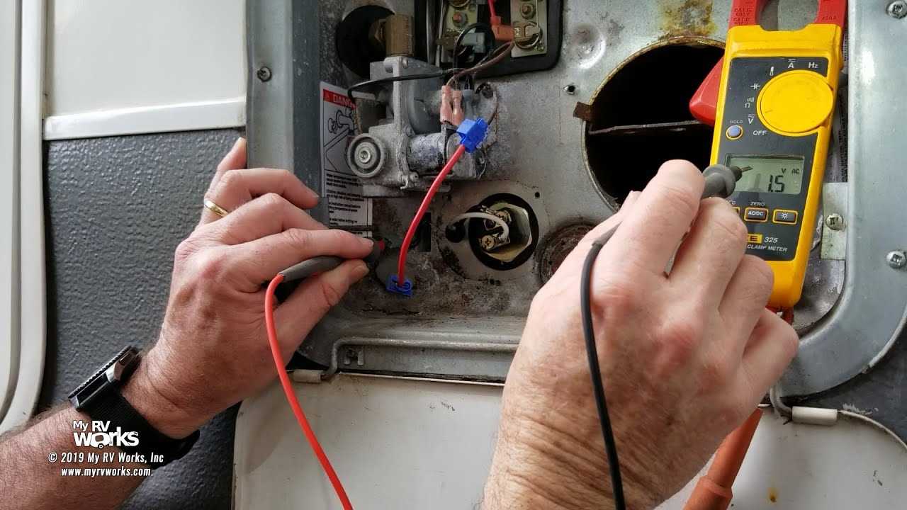 rv water heater repair manual