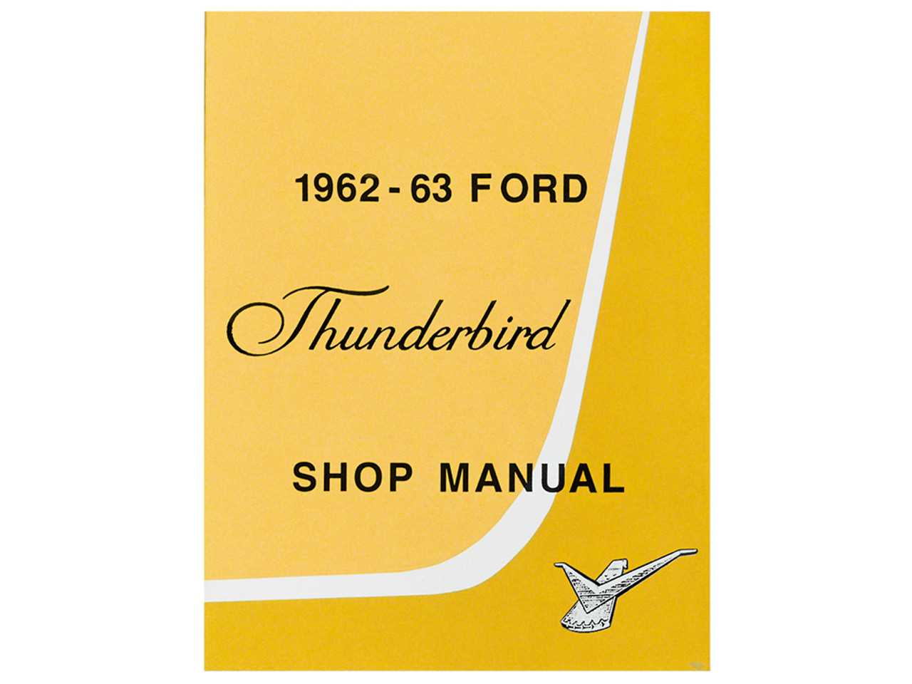 ford thunderbird repair manual