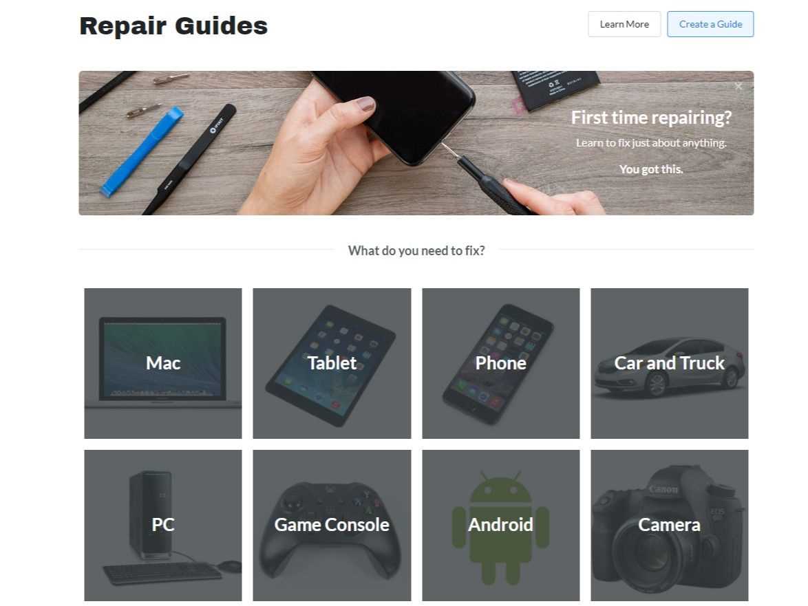 ifixit free repair manual