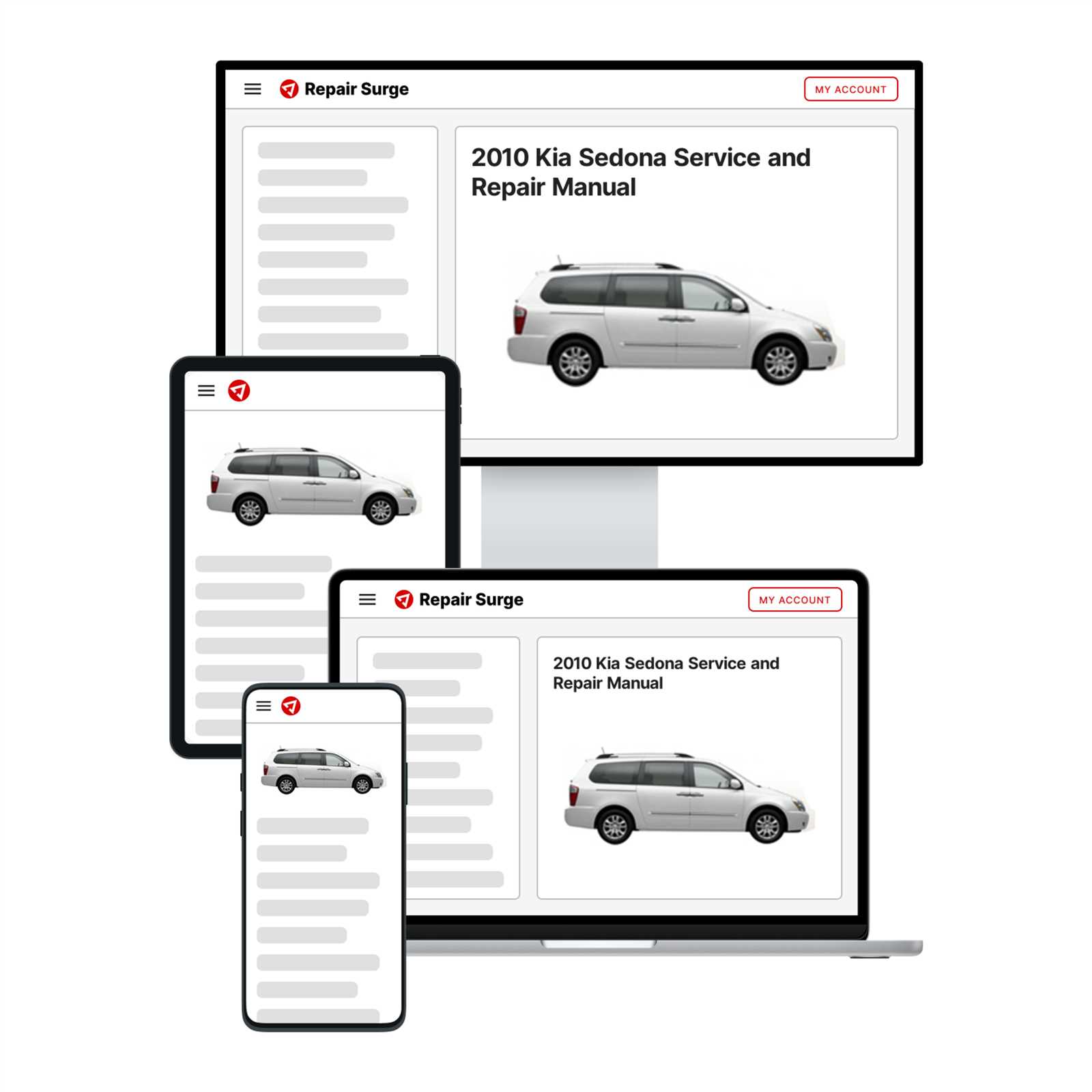 kia rondo repair manual