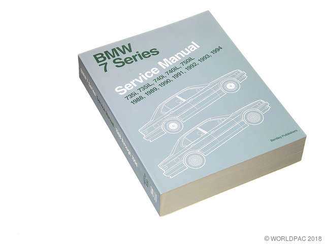 bmw 740i repair manual