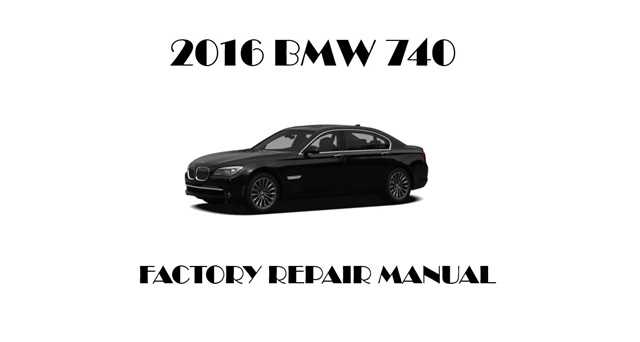 bmw 740i repair manual