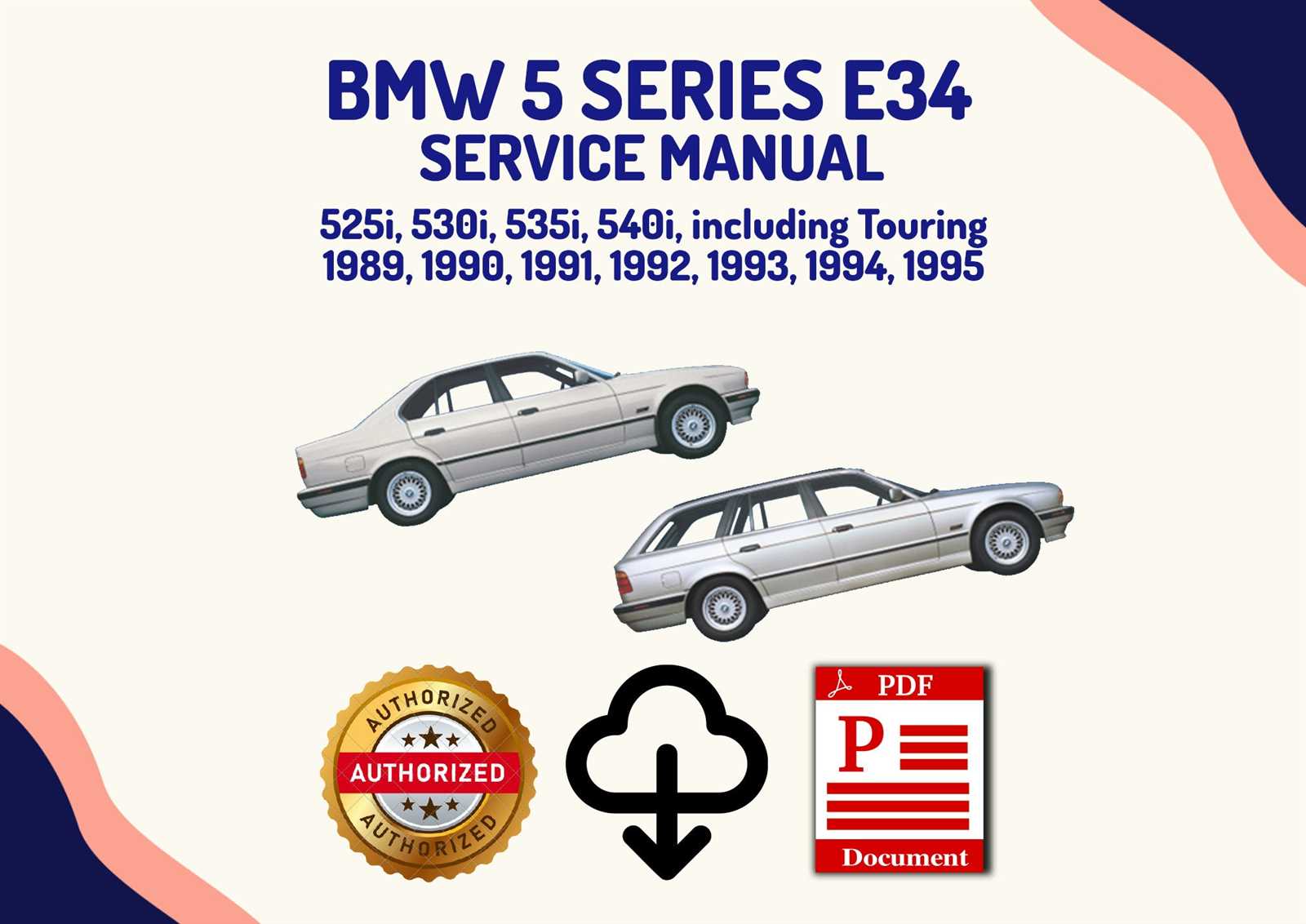 bmw e34 repair manual