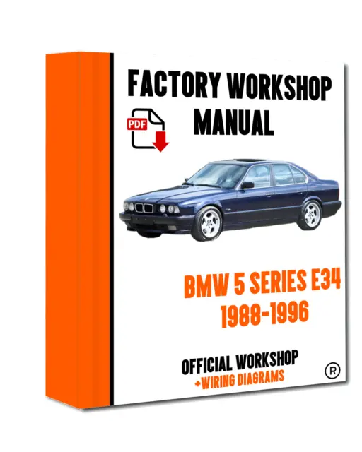 bmw e34 repair manual