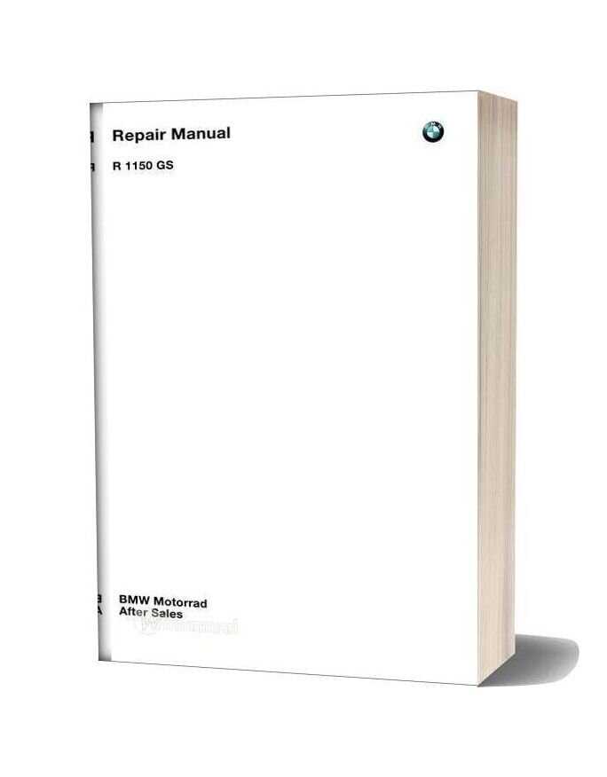 bmw r1150gs repair manual