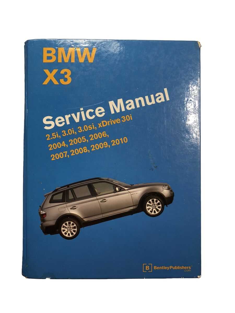 bmw x3 e83 repair manual