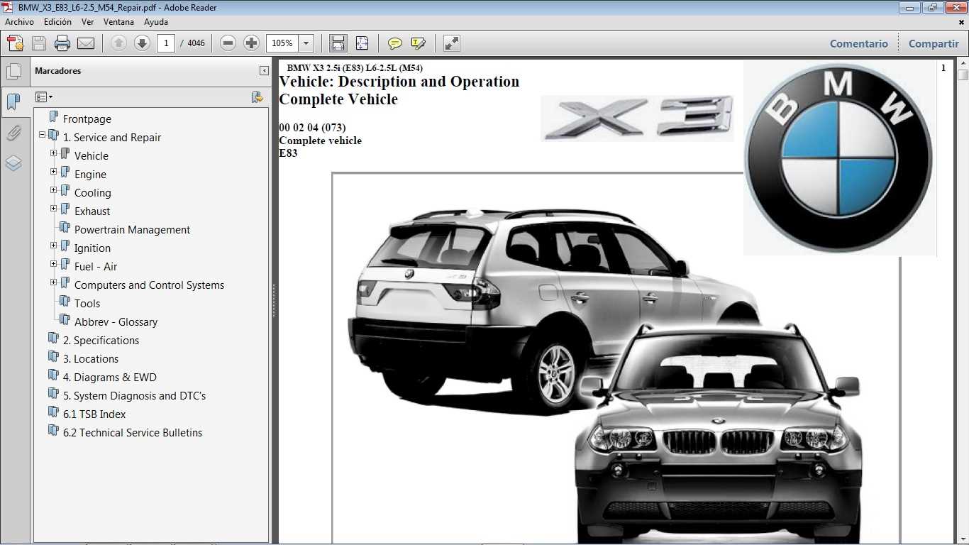 bmw x3 e83 repair manual