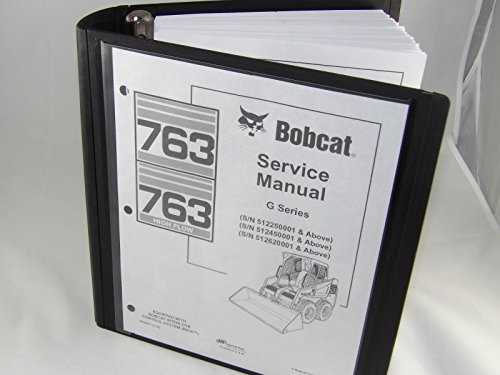 bobcat 763 repair manual