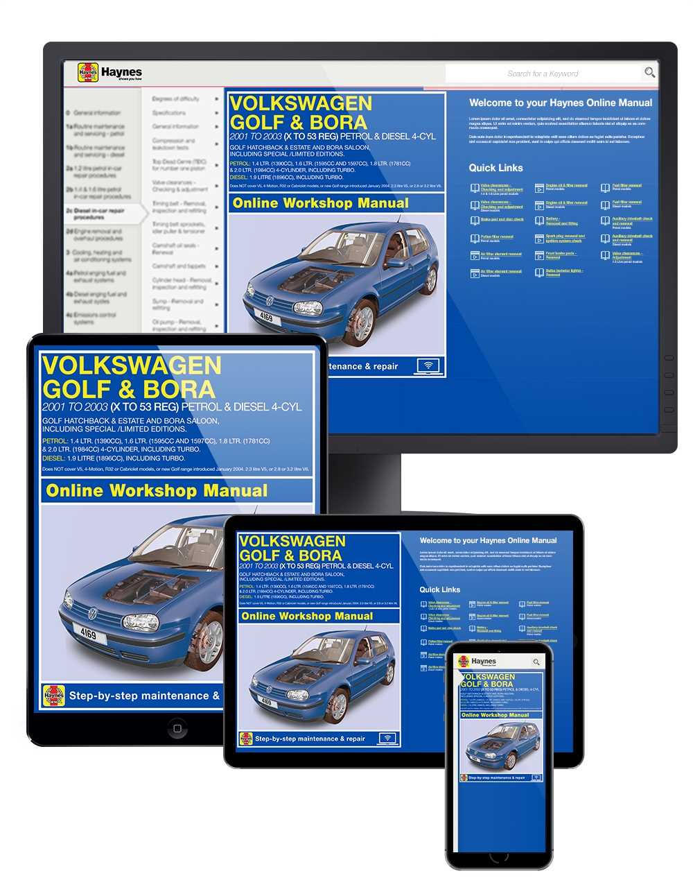 golf mk4 repair manual