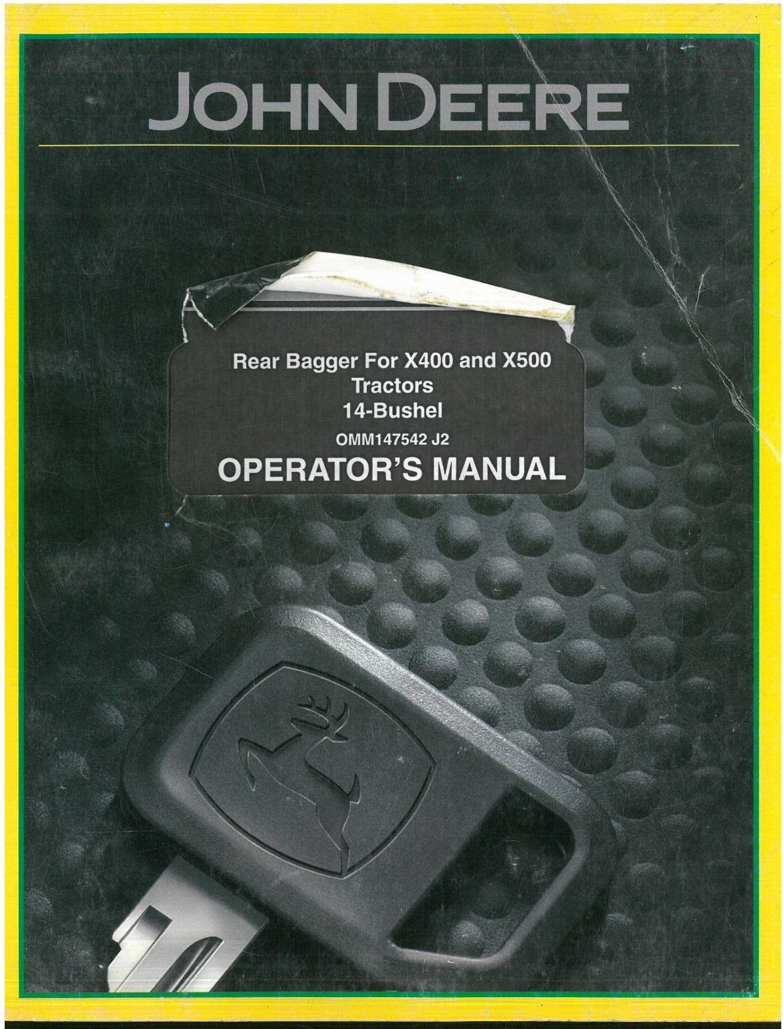 john deere x500 repair manual