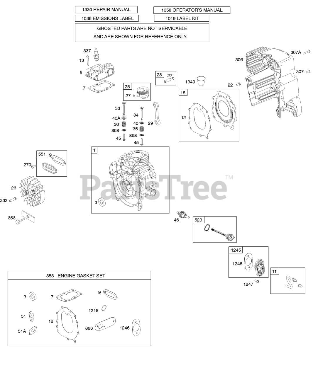 briggs & stratton 1330 repair manual