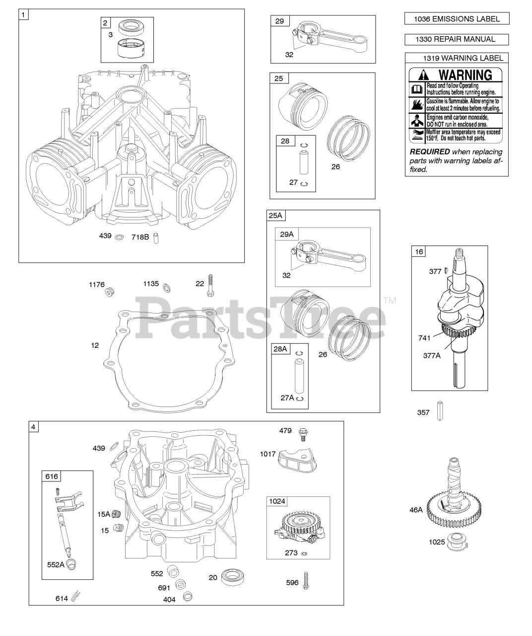 briggs & stratton 1330 repair manual