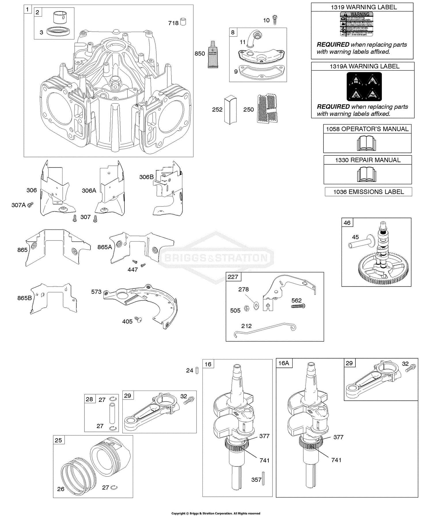 briggs and stratton intek engine repair manual