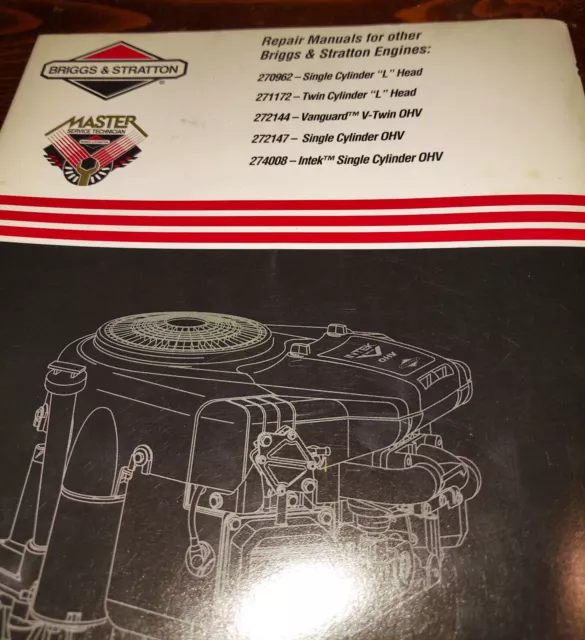 briggs and stratton intek v twin repair manual