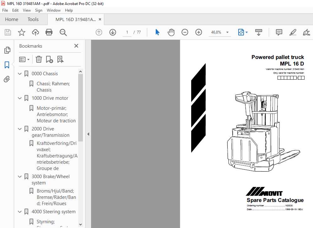 bt pallet jack repair manual