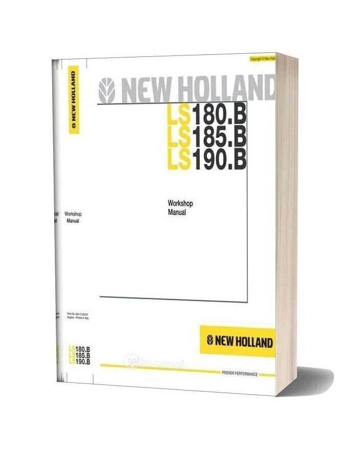 new holland ls190 repair manual